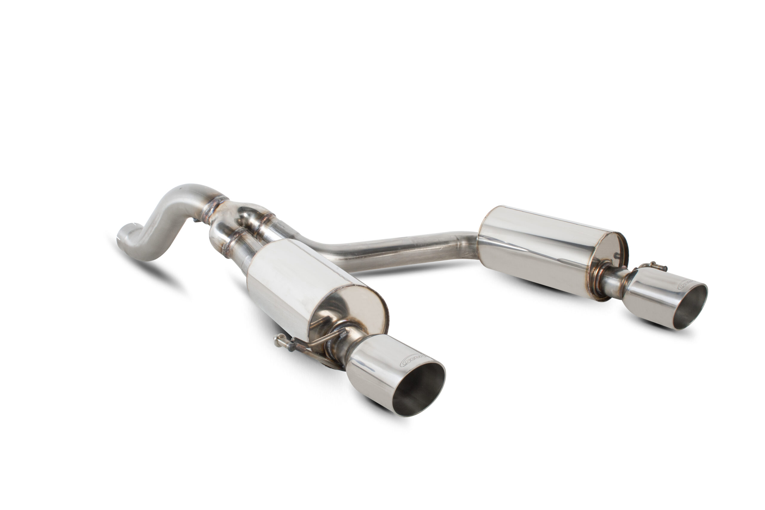 Scorpion Resonated cat-back system for Vauxhall Corsa D VXR/Nurbu