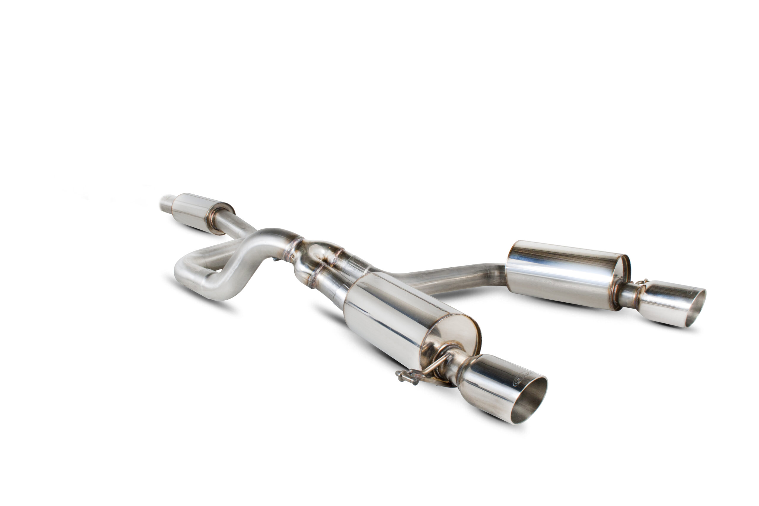 Scorpion Resonated cat-back system for Vauxhall Corsa D VXR/Nurbu