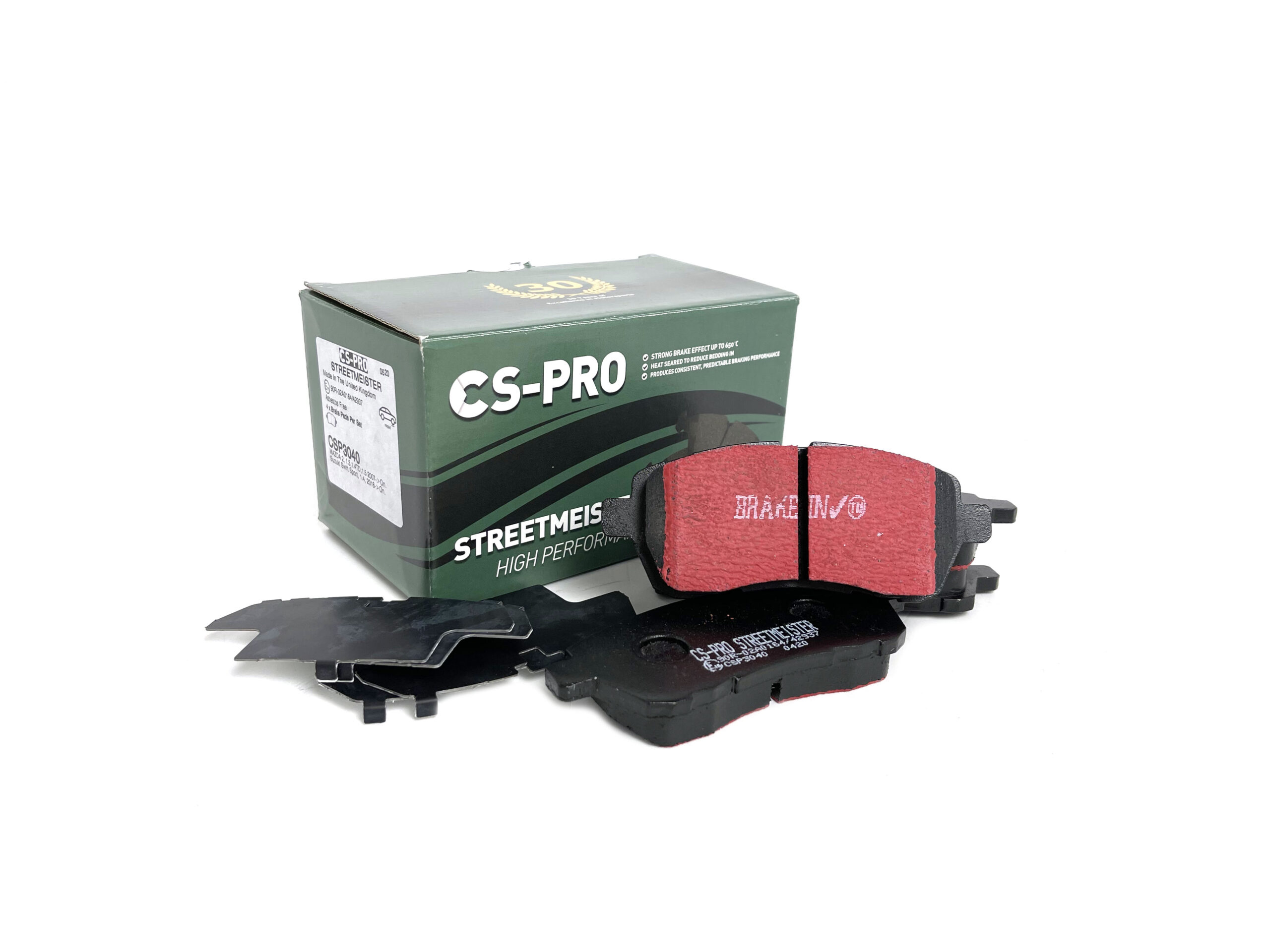 C-S PRO Front Brake Pads – Subaru Impreza STI W/Brembo (GDB) 2002-2007