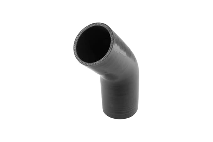 Turbosmart Silicon Hose 45 Reducer Elbow 2.50″-2.75″ Black