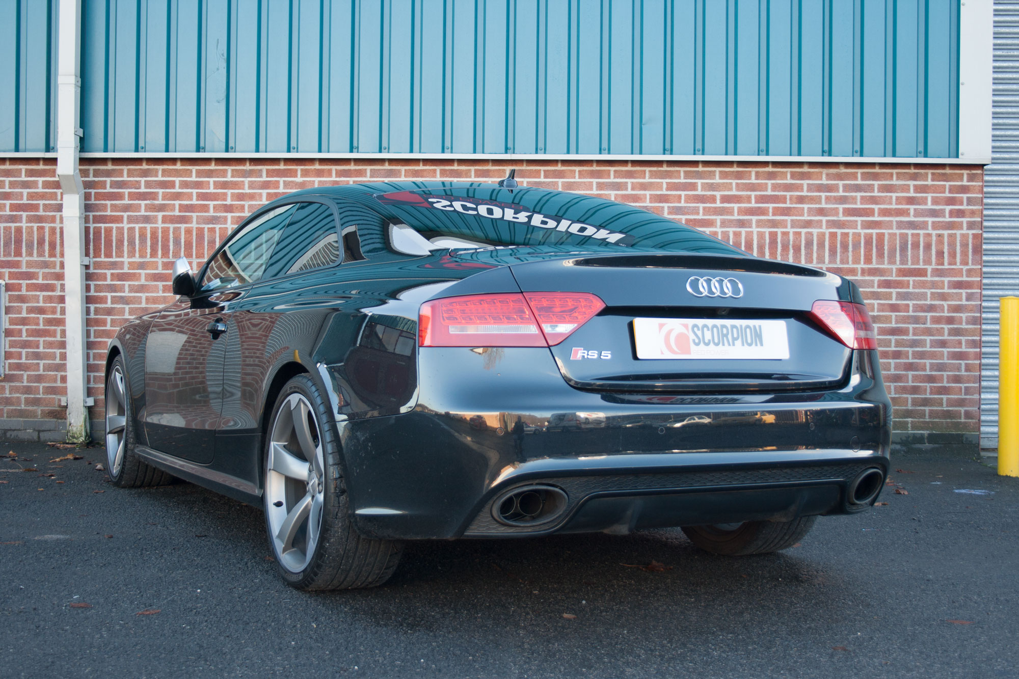 Scorpion Resonated cat-back system inc active exhaust valve for A