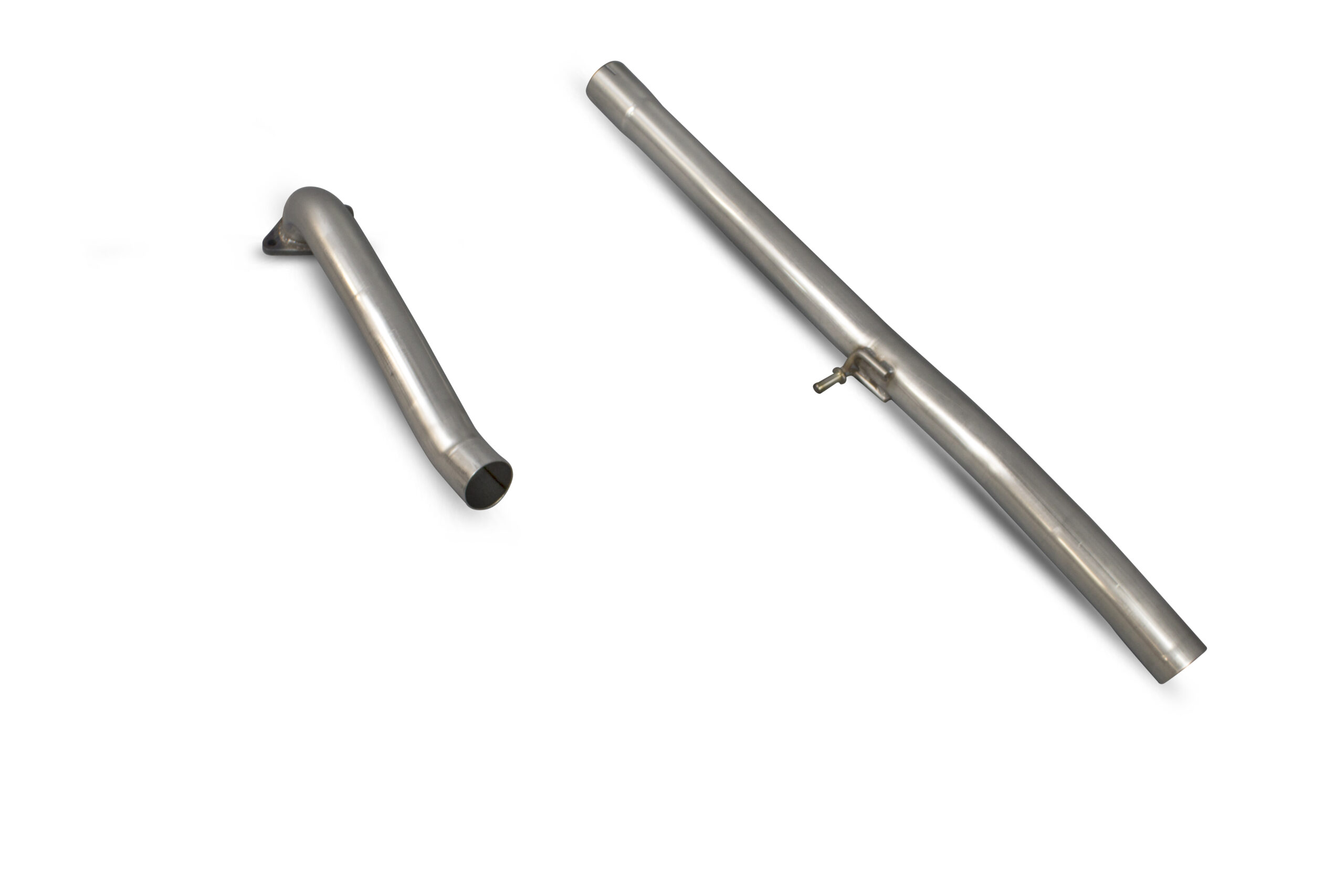 Scorpion Rear silencer to cat-back upgrade (non-resonated) for Fo
