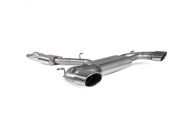 Scorpion Resonated cat-back system with no valves for Audi RS3 Sa