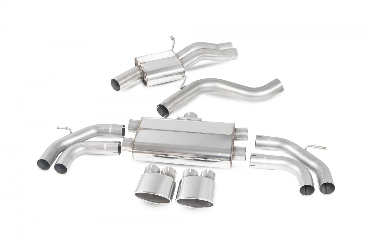Scorpion Resonated cat-back system with no valves for Audi RS3 Sa