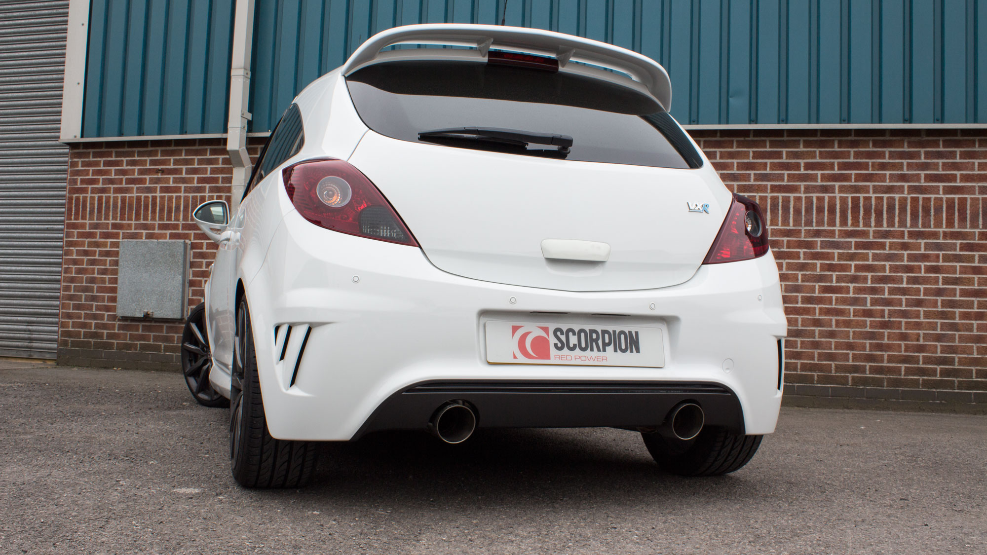 Scorpion Resonated cat-back system for Vauxhall Corsa D VXR/Nurbu