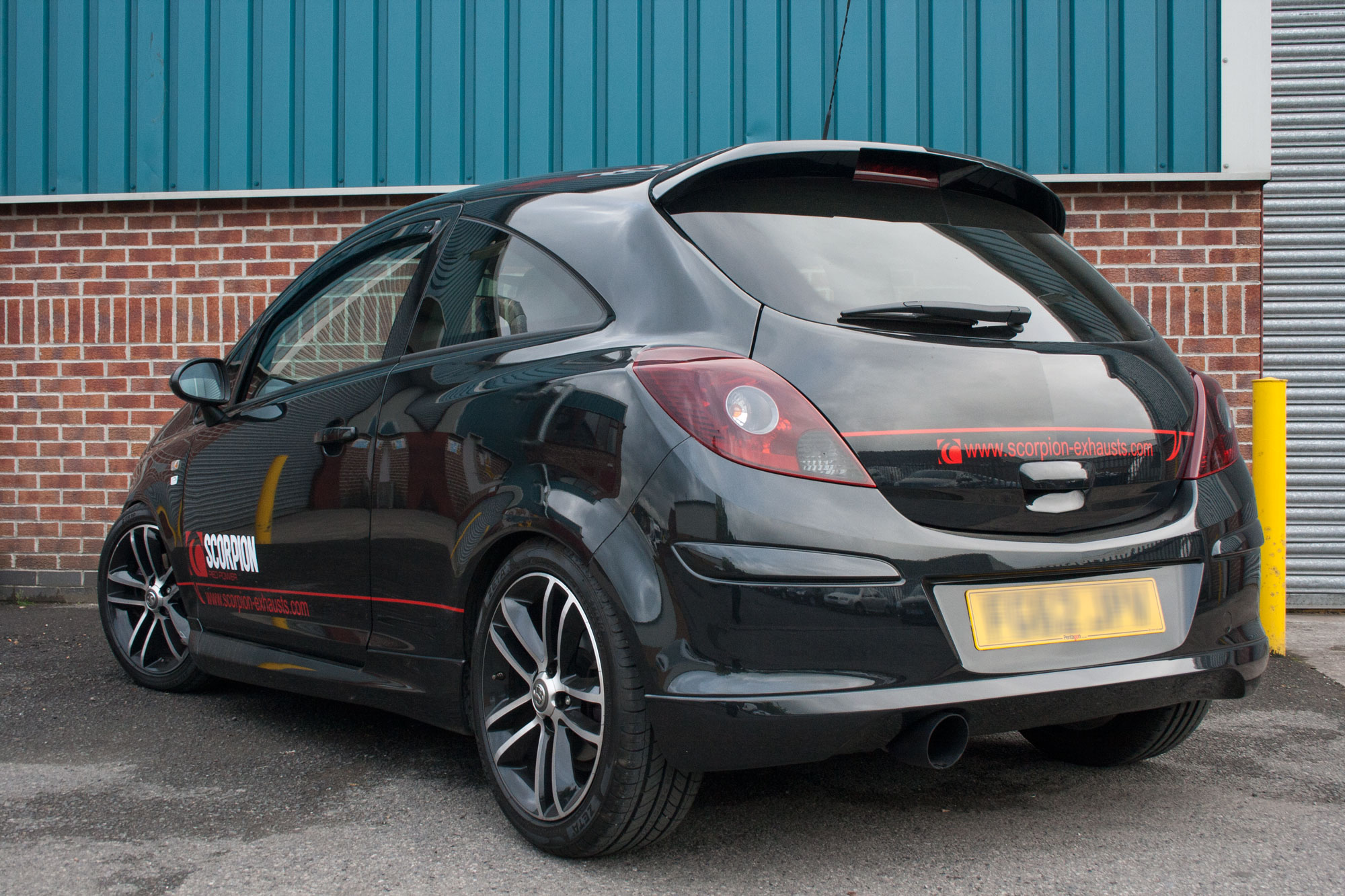Scorpion Resonated cat-back system for Vauxhall Corsa D 1.4 Turbo