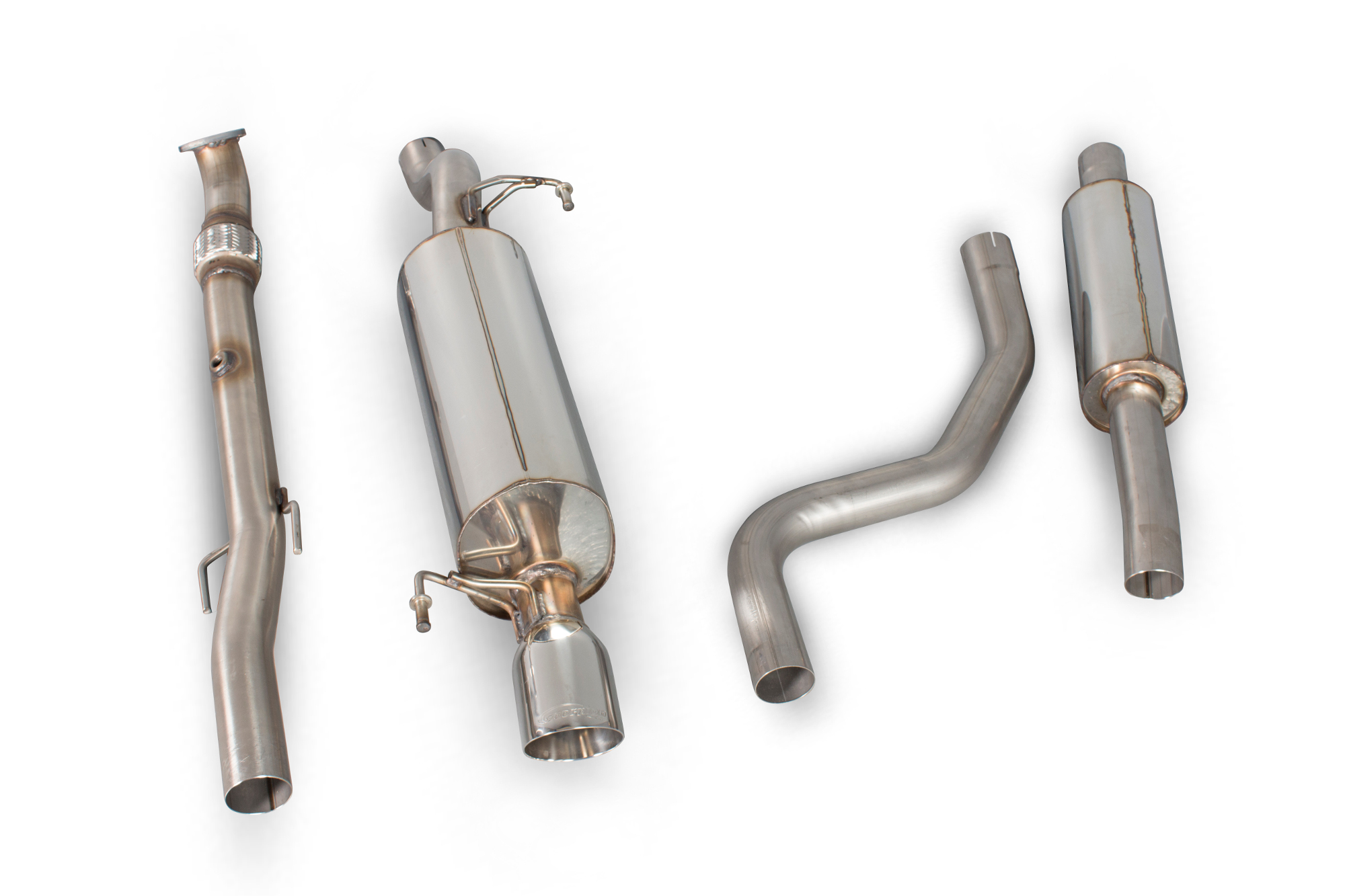 Scorpion Resonated cat-back system for Vauxhall Corsa D 1.0/1.2/1