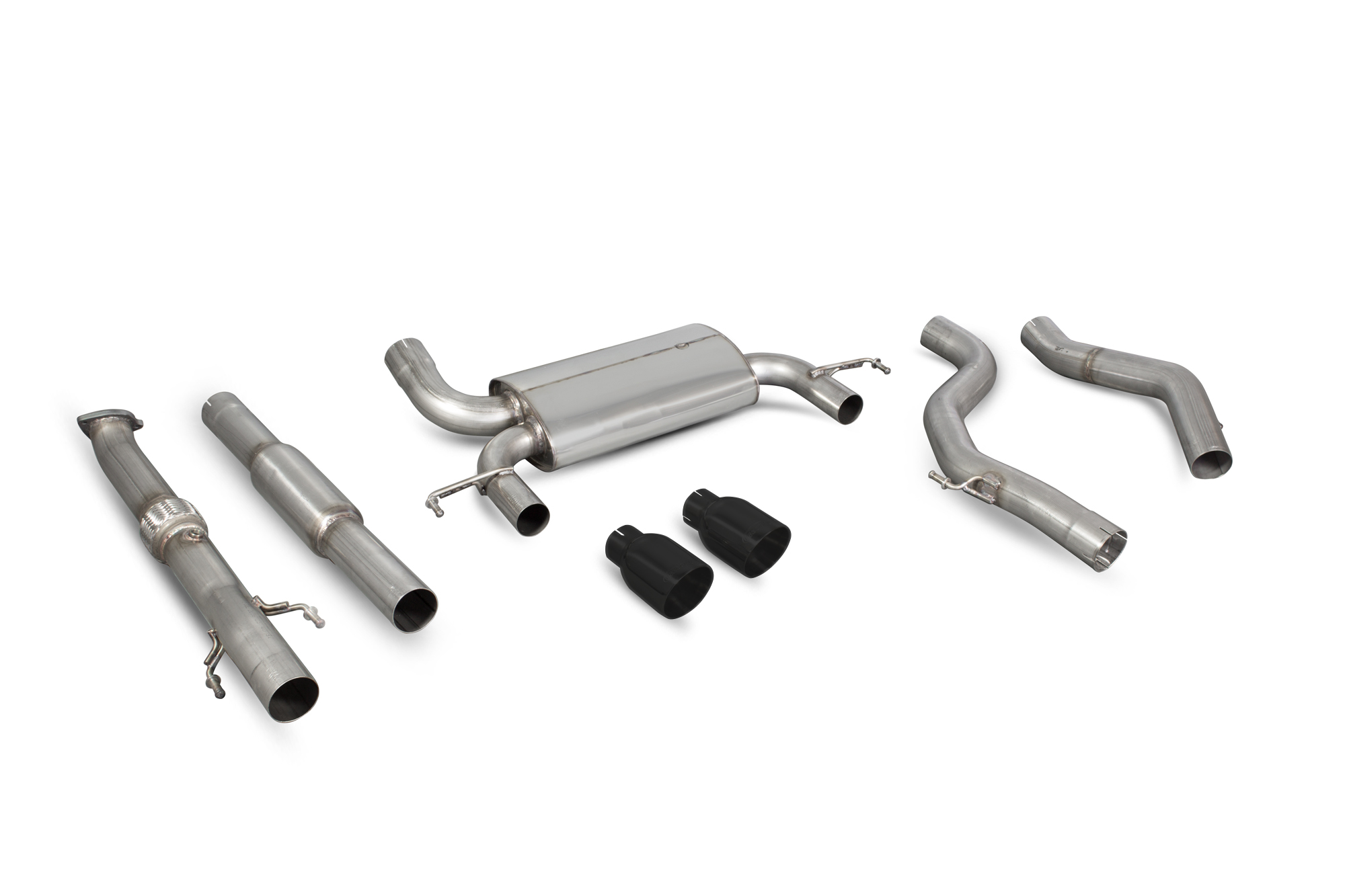 Scorpion Resonated cat-back system for Vauxhall Corsa E VXR 2015