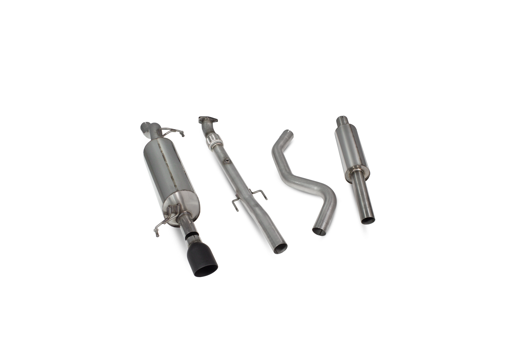 Scorpion Resonated cat-back system for Vauxhall Corsa E 1.0 Turbo