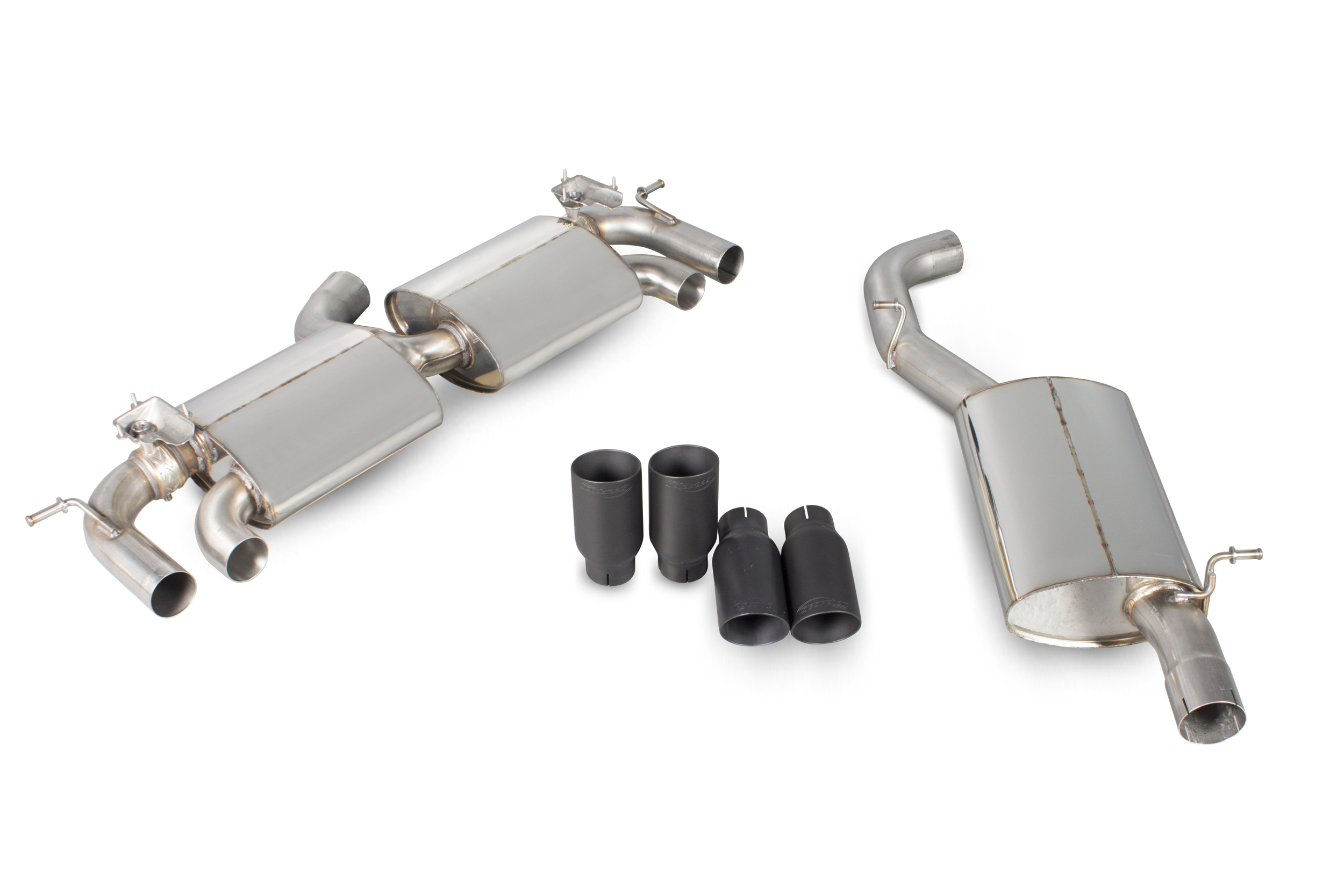 Scorpion Resonated cat-back system with electronic valves for Vol