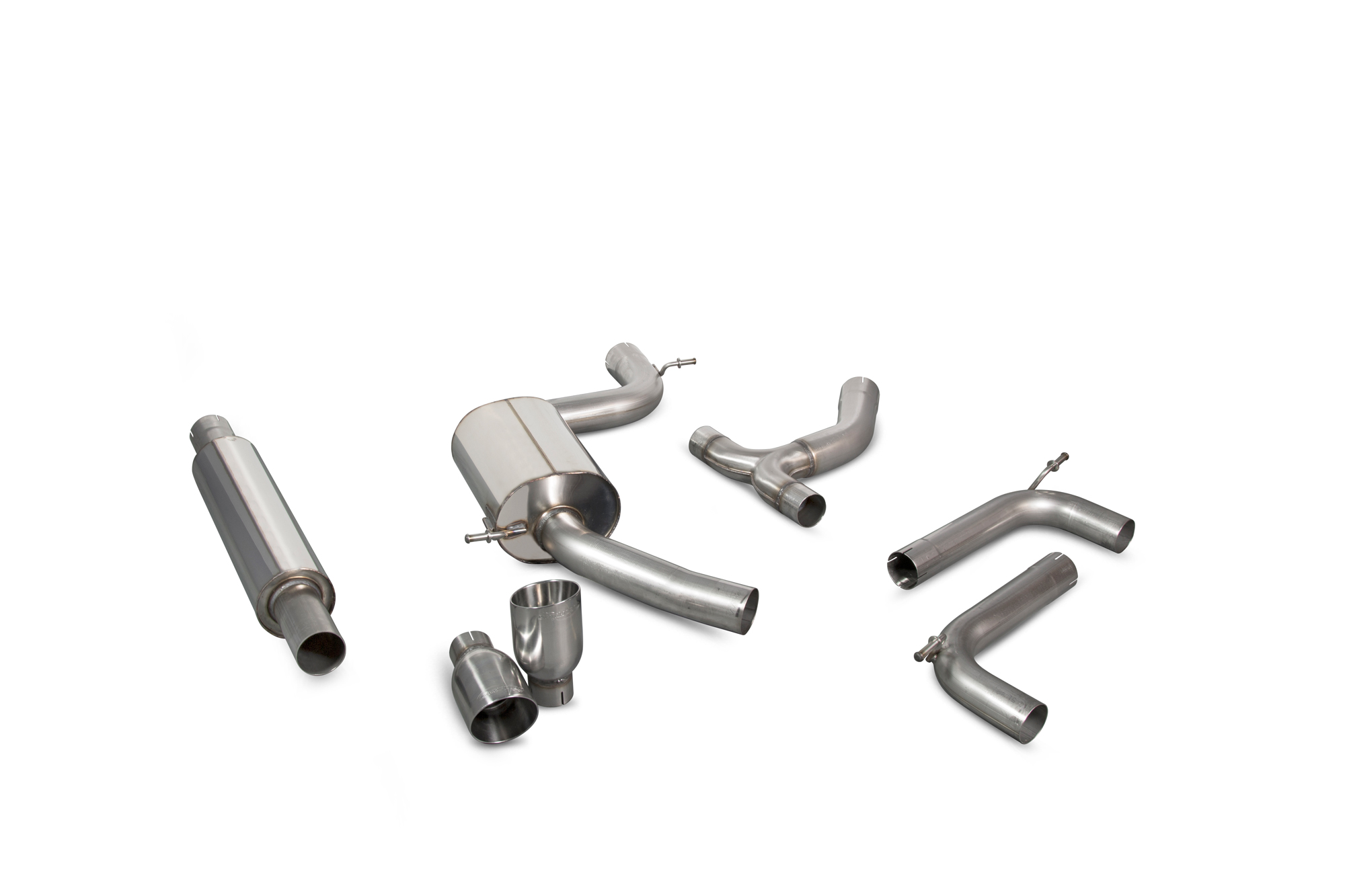 Scorpion Resonated cat-back system for Volkswagen Golf MK7.5 GTi