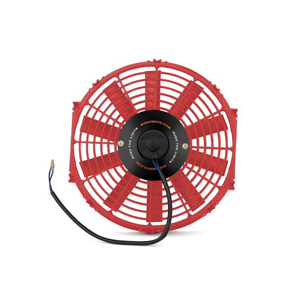 Mishimoto Slim Electric Fan 12in Red