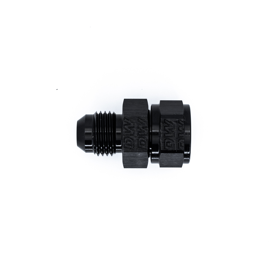 DeatschWerks 6AN Male Flare to Fuel Pump Outlet Barb Adapter