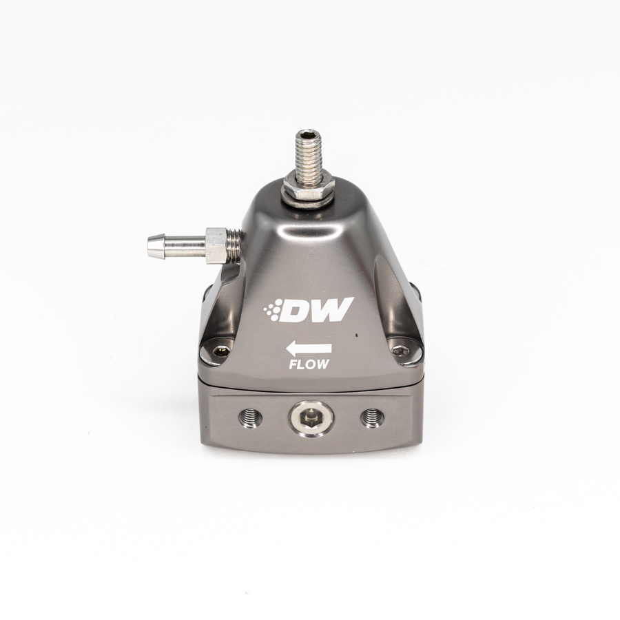 DW DWR1000iL in-line adjustable fuel pressure regulator Titanium
