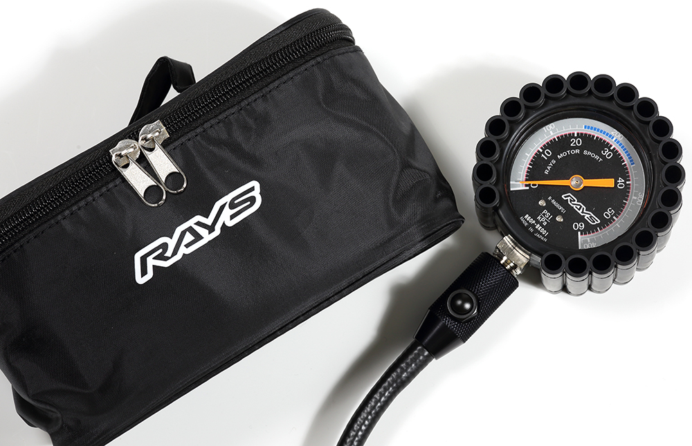 RAYS Wheels – 60mm Racing Air Gauge – Tyre Pressure