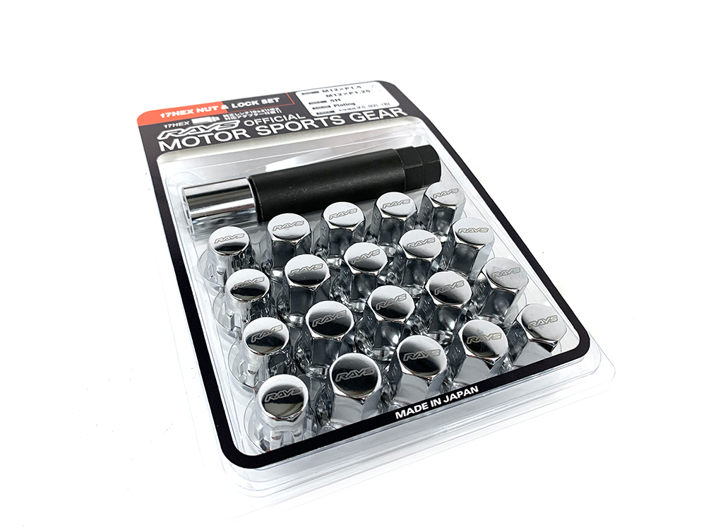 RAYS 17HEX L31 NUT and LOCK 12X1.5/5H CP