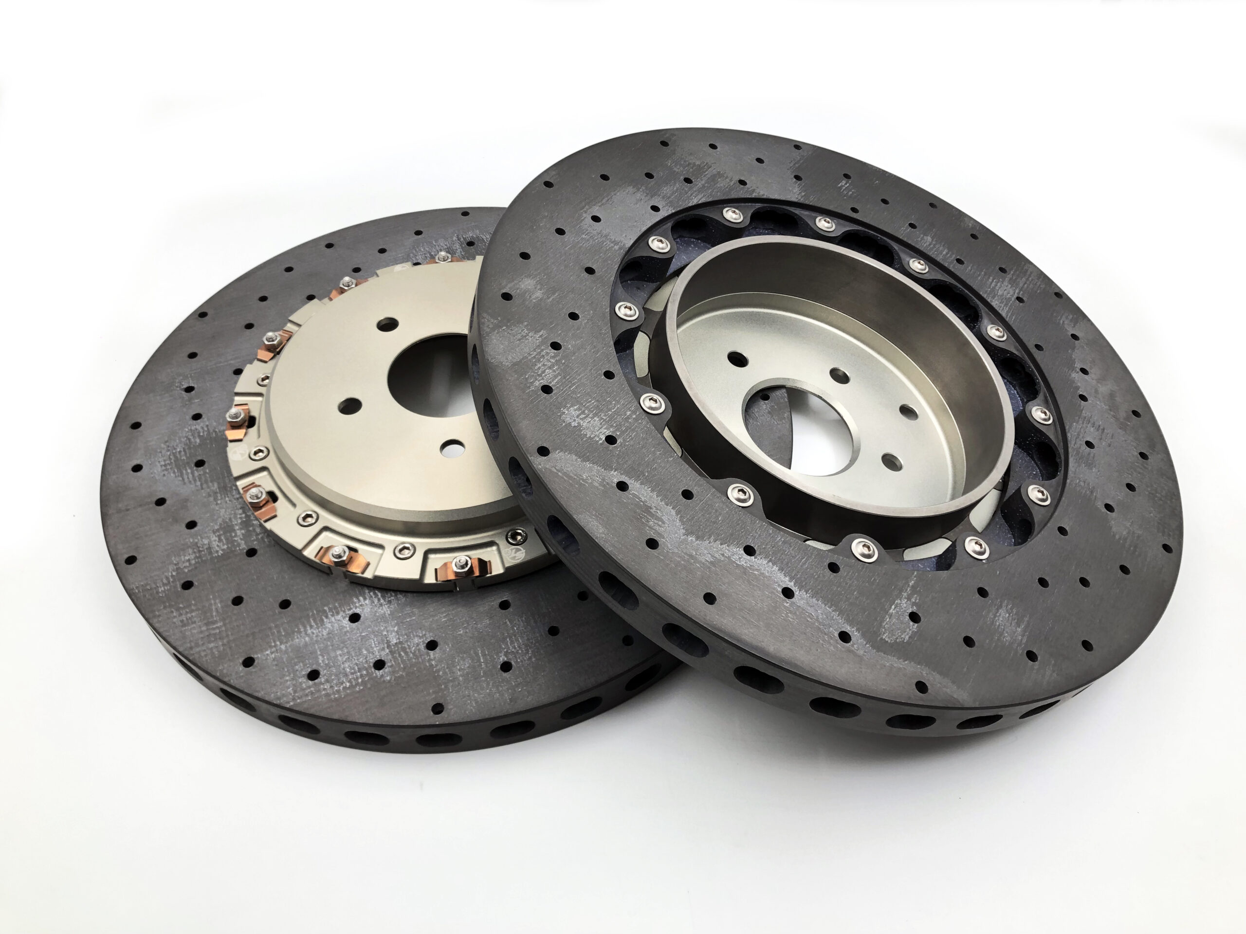 Surface T Nissan GT-R R35 Rear axle set CCST discs
