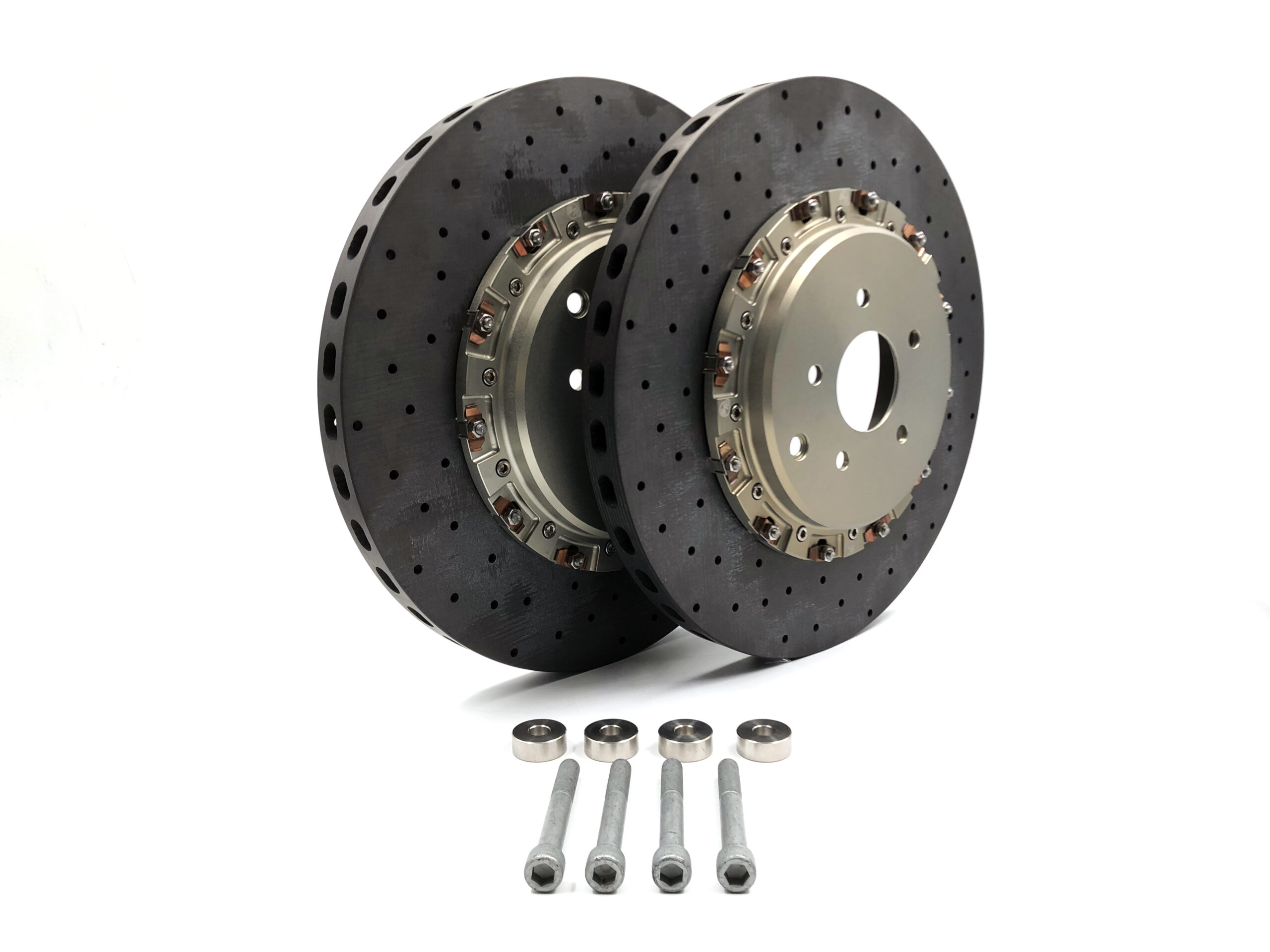 Surface T Nissan GT-R R35 Rear axle set CCST discs
