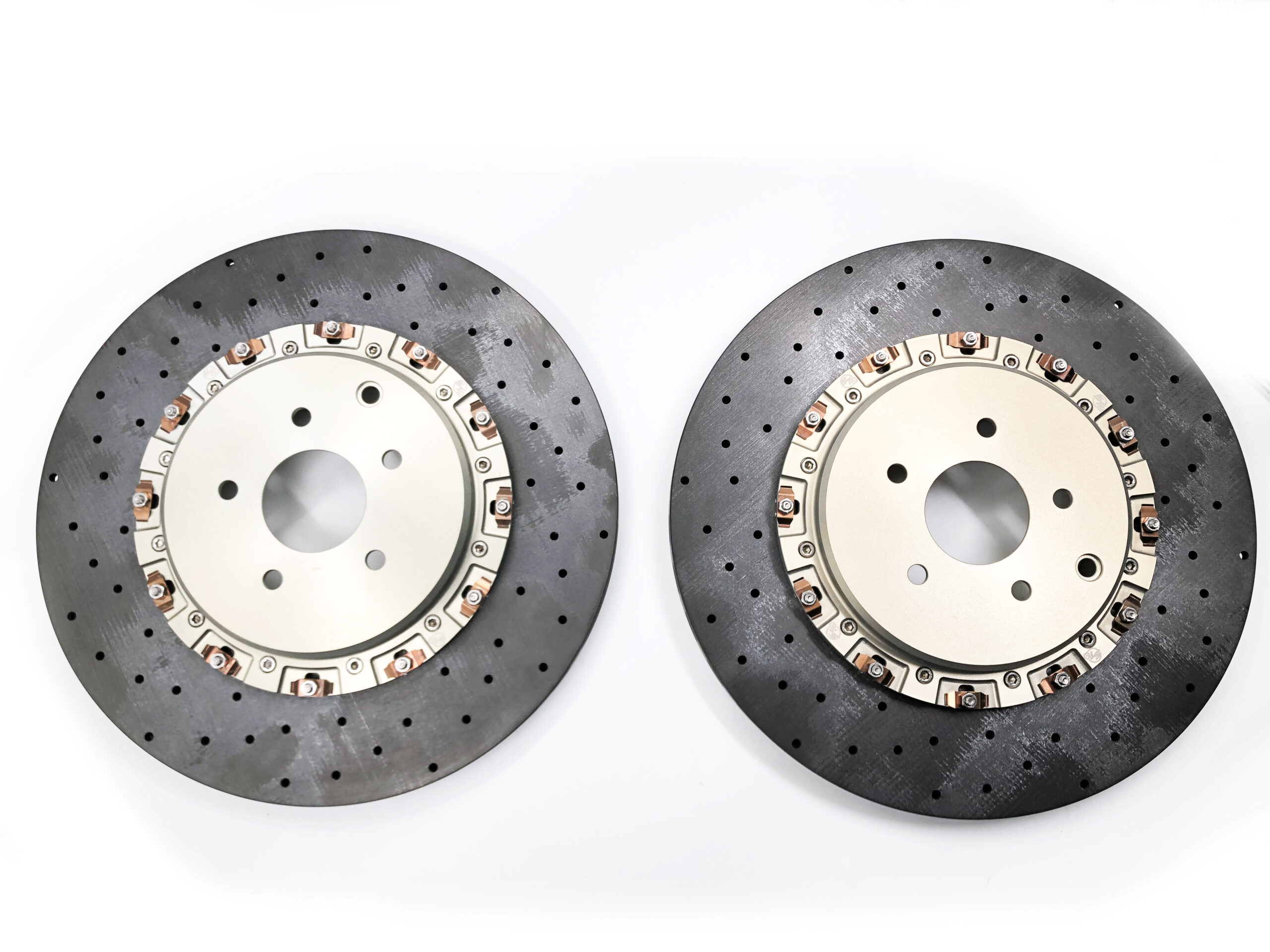 Surface T Nissan GT-R R35 Rear axle set CCST discs