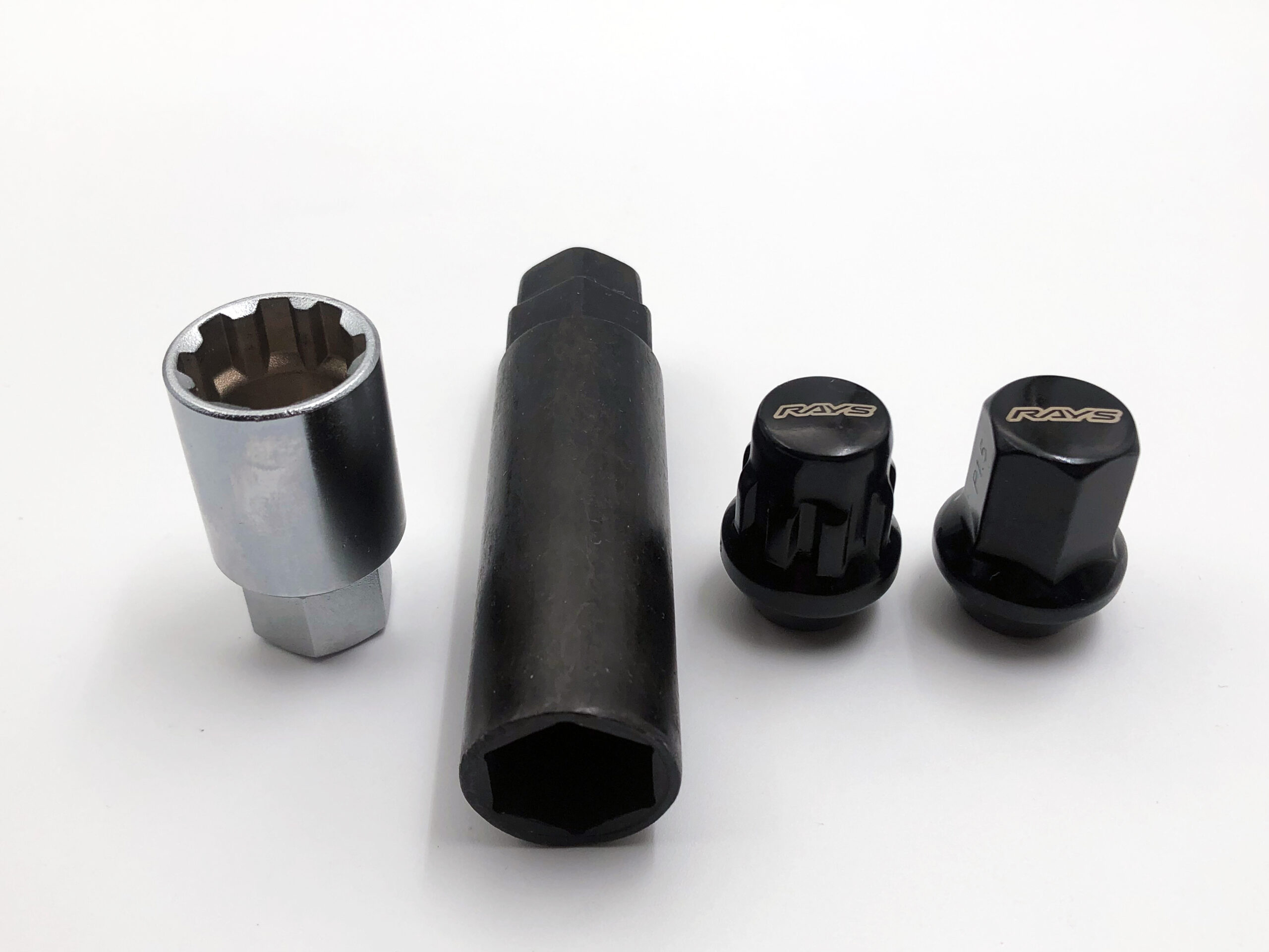 RAYS 17HEX L31 NUT and LOCK 12X1.5/5H BK