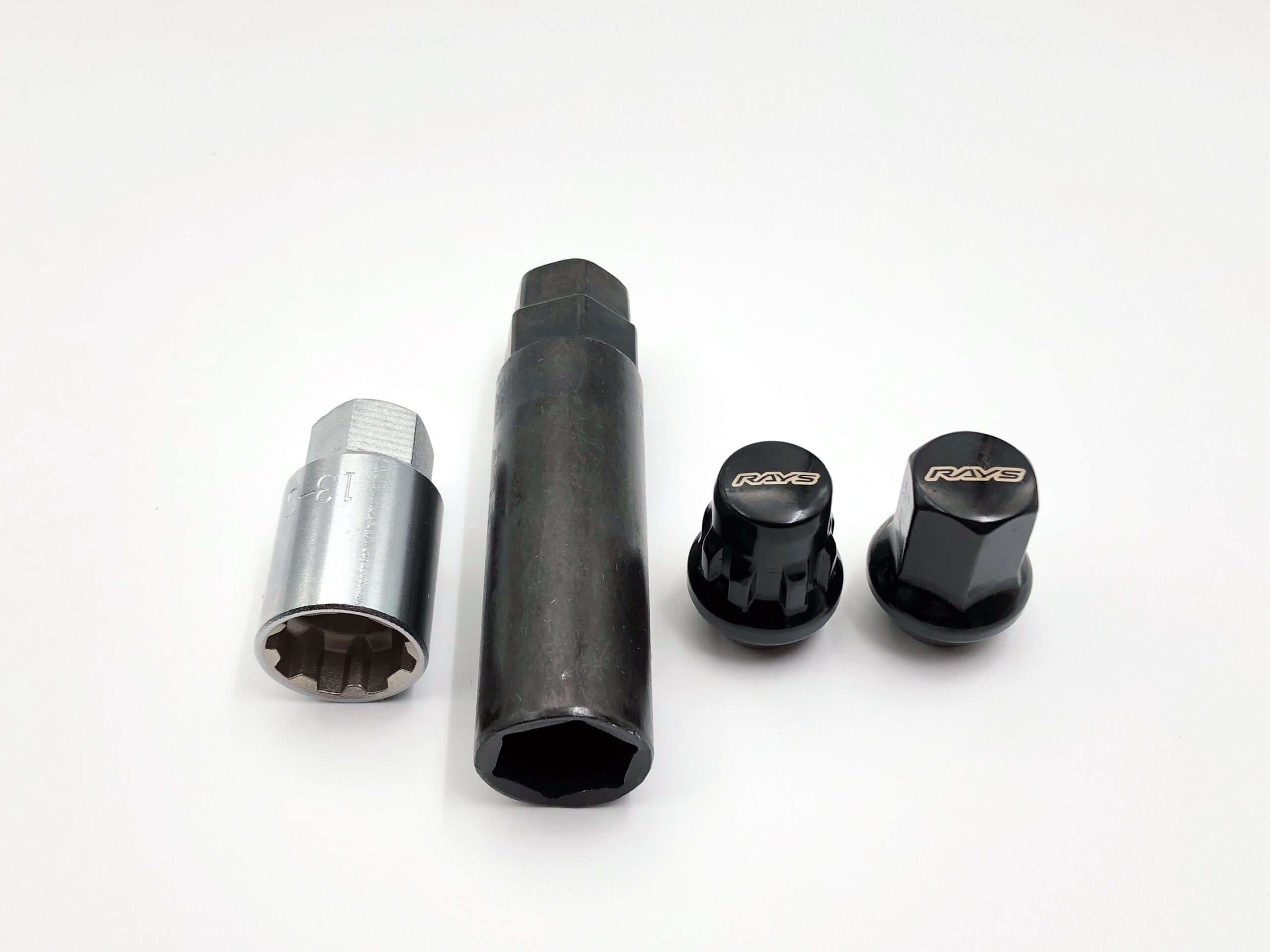 RAYS 17HEX L31 NUT and LOCK 12X1.25/5H BK
