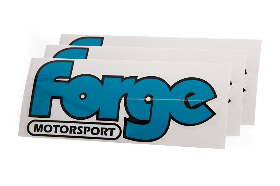 Forge Vinyl Logo Stickers (x3)