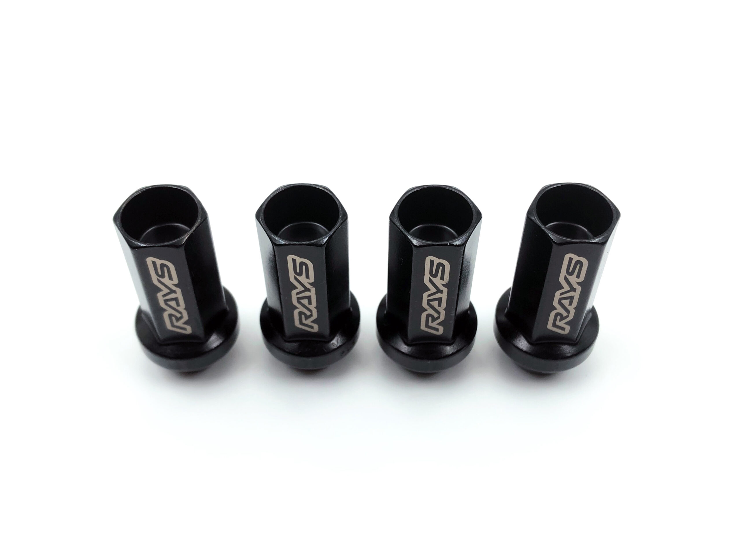 RAYS 17HEX RACING NUT RN-C L48 4PC 12X1.5 BK