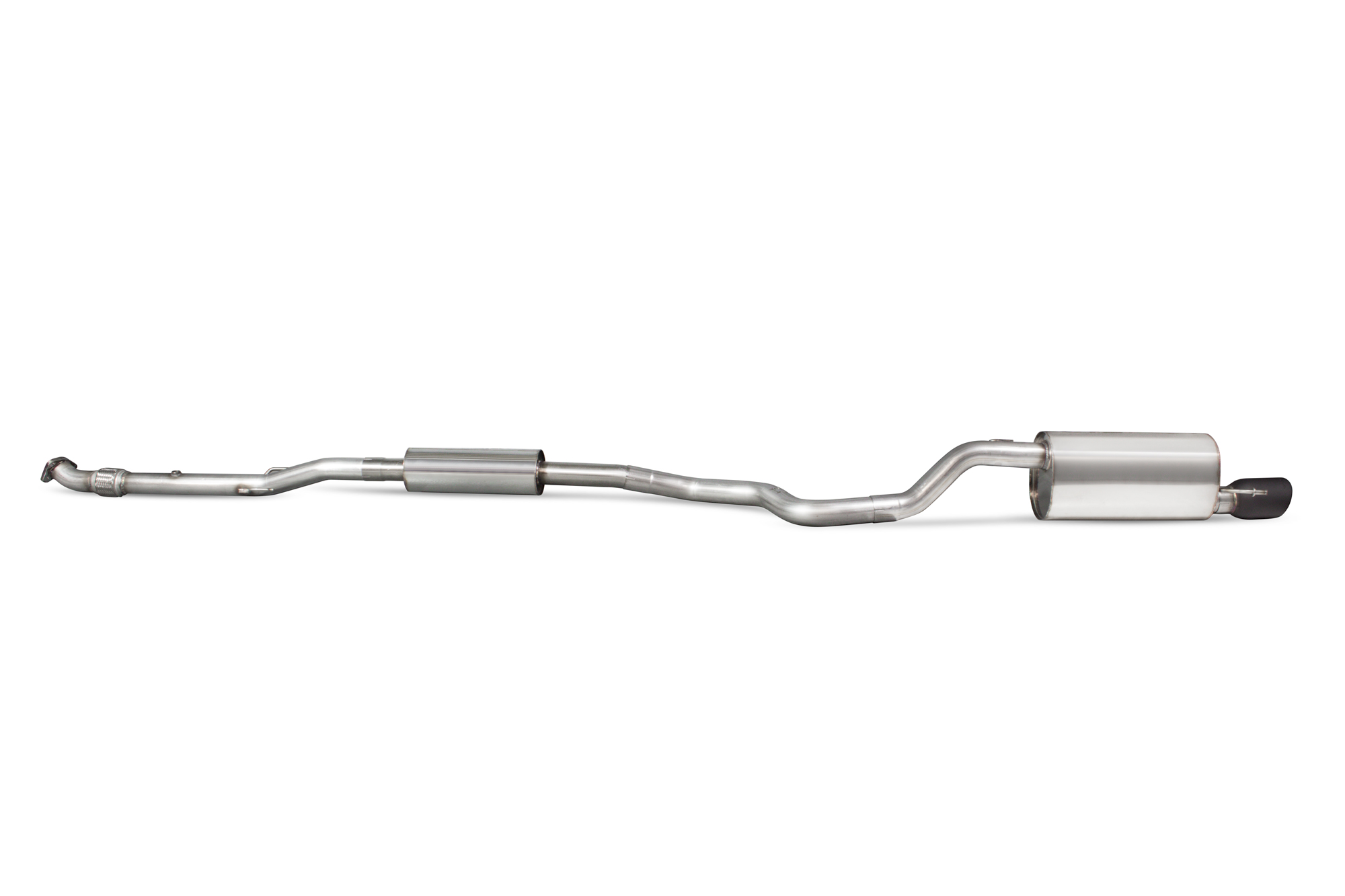 Scorpion Resonated cat-back system for Vauxhall Corsa E 1.0 Turbo