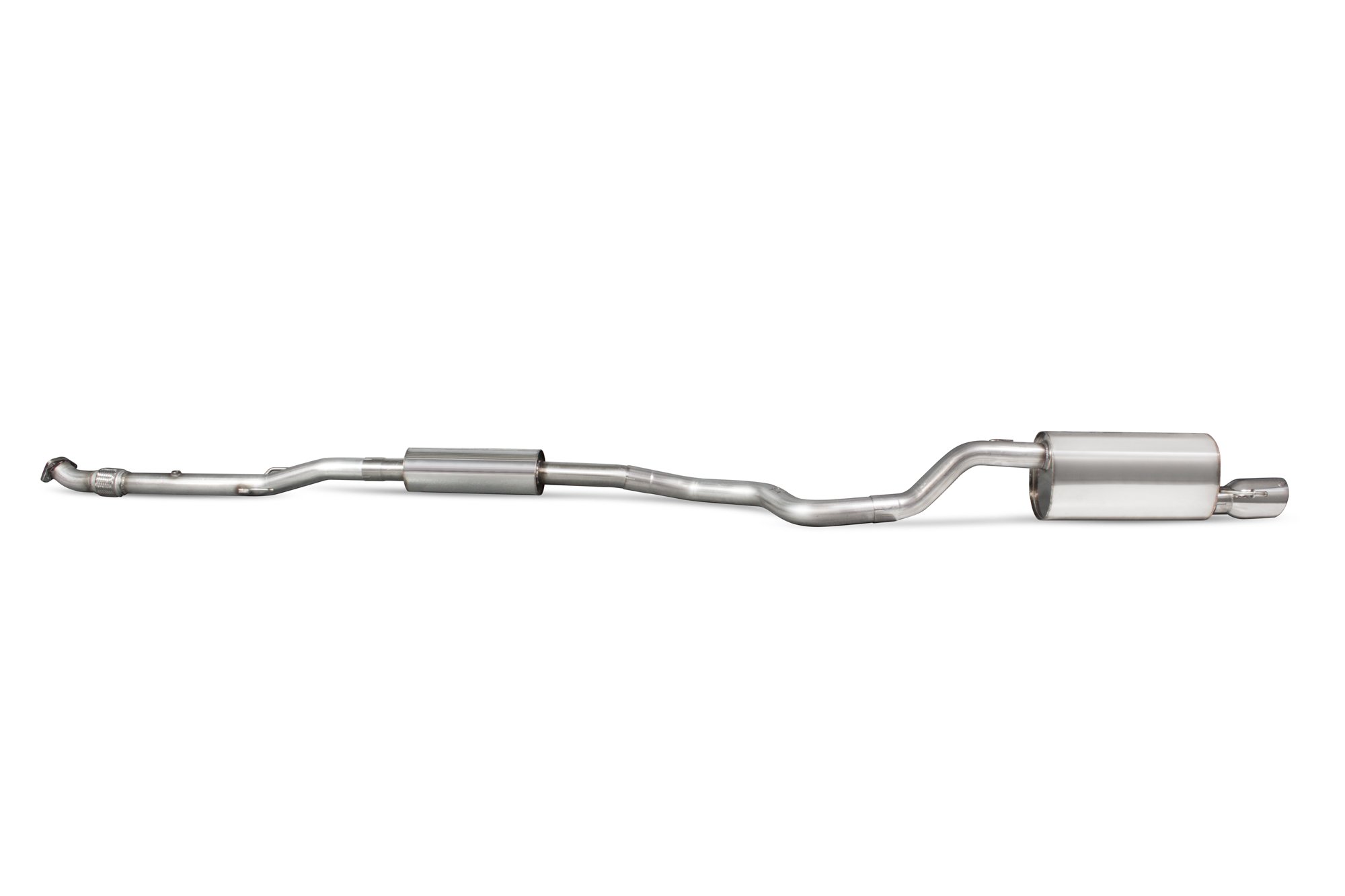 Scorpion Resonated cat-back system for Vauxhall Corsa E 1.4 Turbo