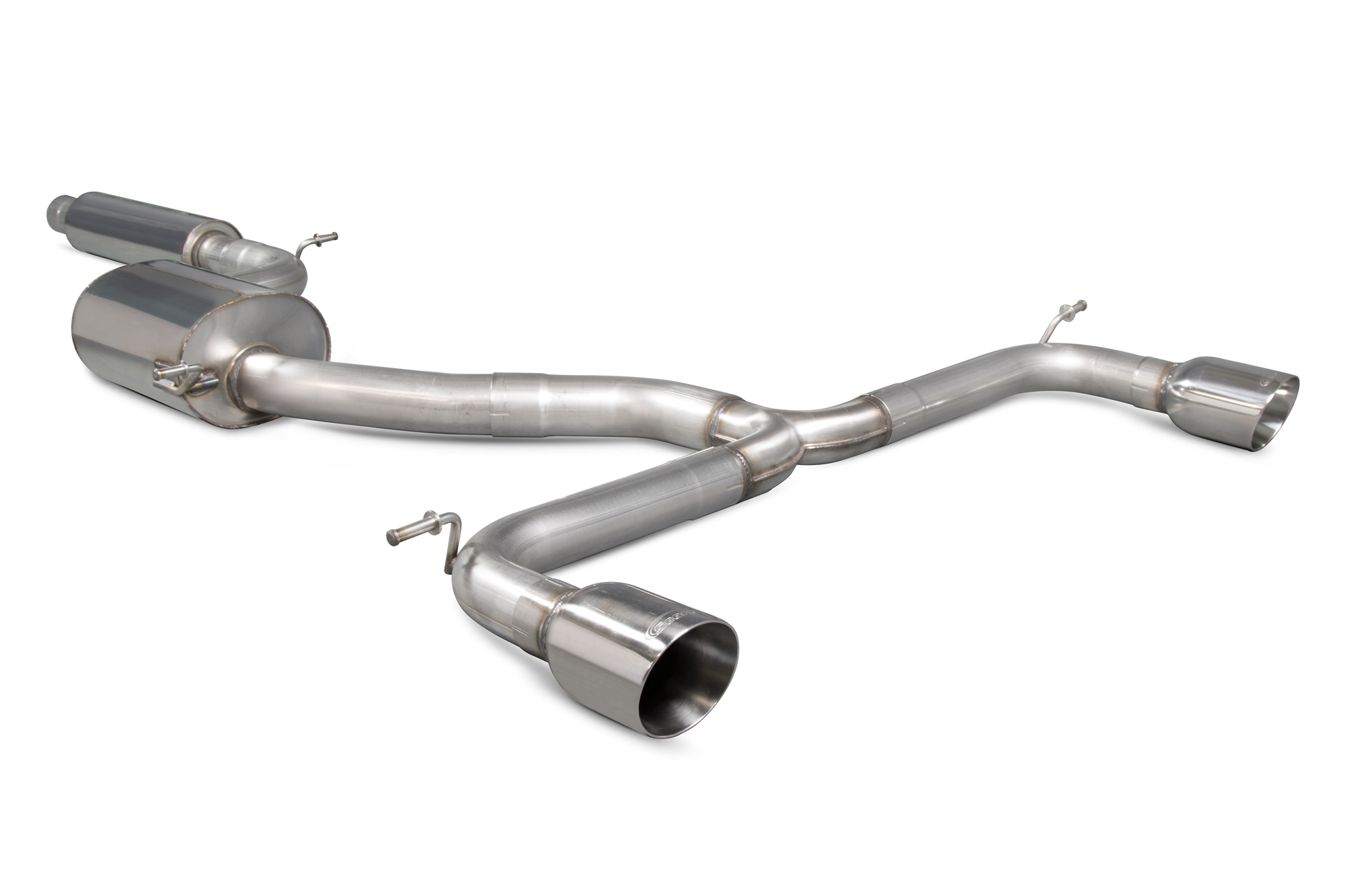 Scorpion Resonated cat-back system for Volkswagen Golf MK7.5 GTi