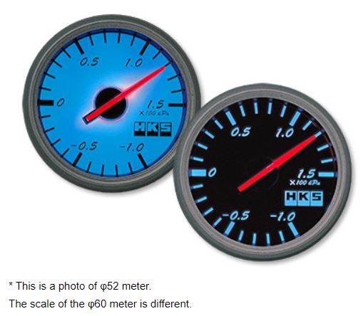 HKS Direct Bright Meter 60mm  Temp W/B