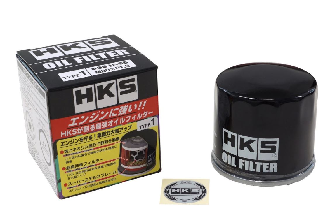 HKS OIL FILTER 68mm X 65mm X (M20X1.5) – GT86, SILVIA etc