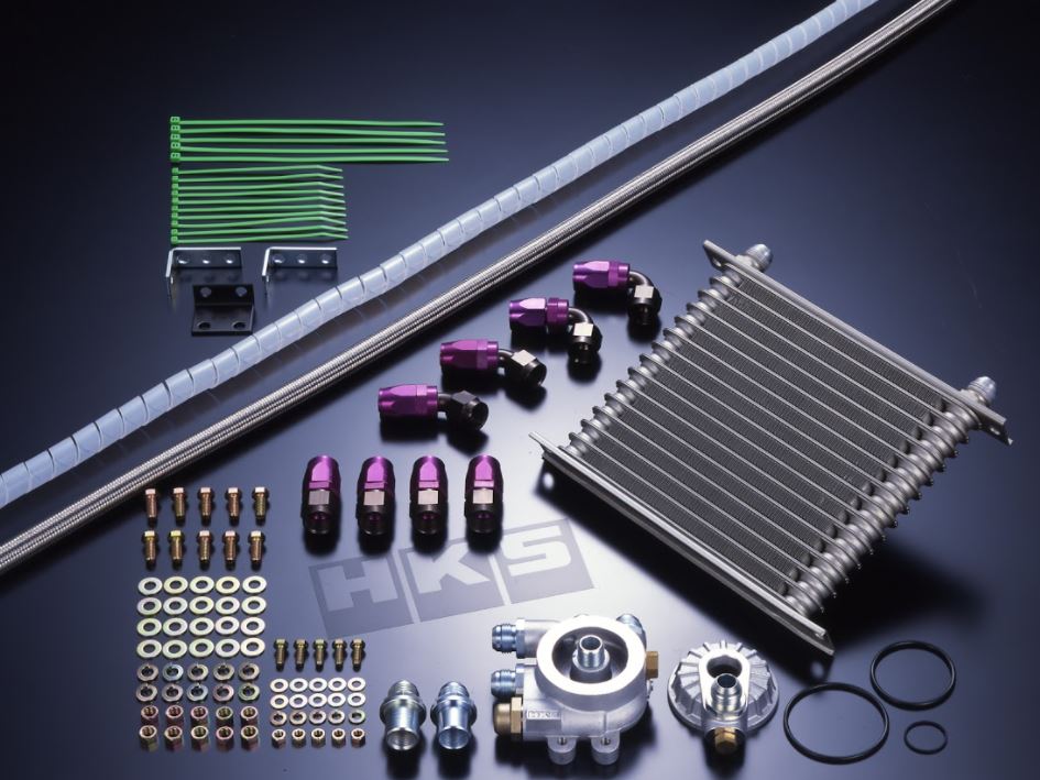 HKS Universal Oil Cooler Kit R Type 12 Row