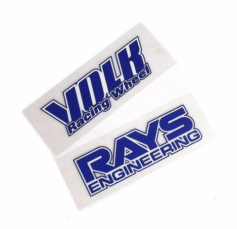 RAYS No.16 VOLK RACING TE37 REPAIR DISK STICKER