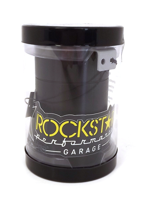 Mishimoto Rockstar Compact baffled Oil Catch Can, 2 port