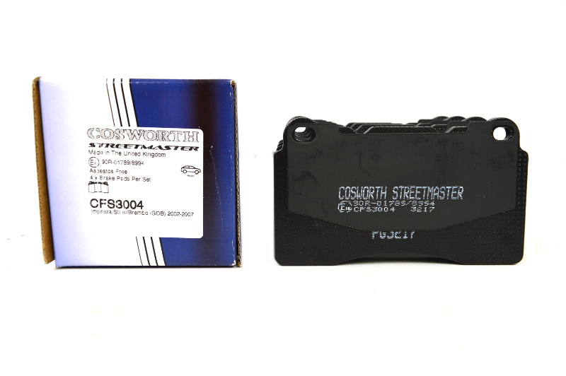 Cosworth StreetMaster Front Brake Pads Mitsubishi Evo 5-10