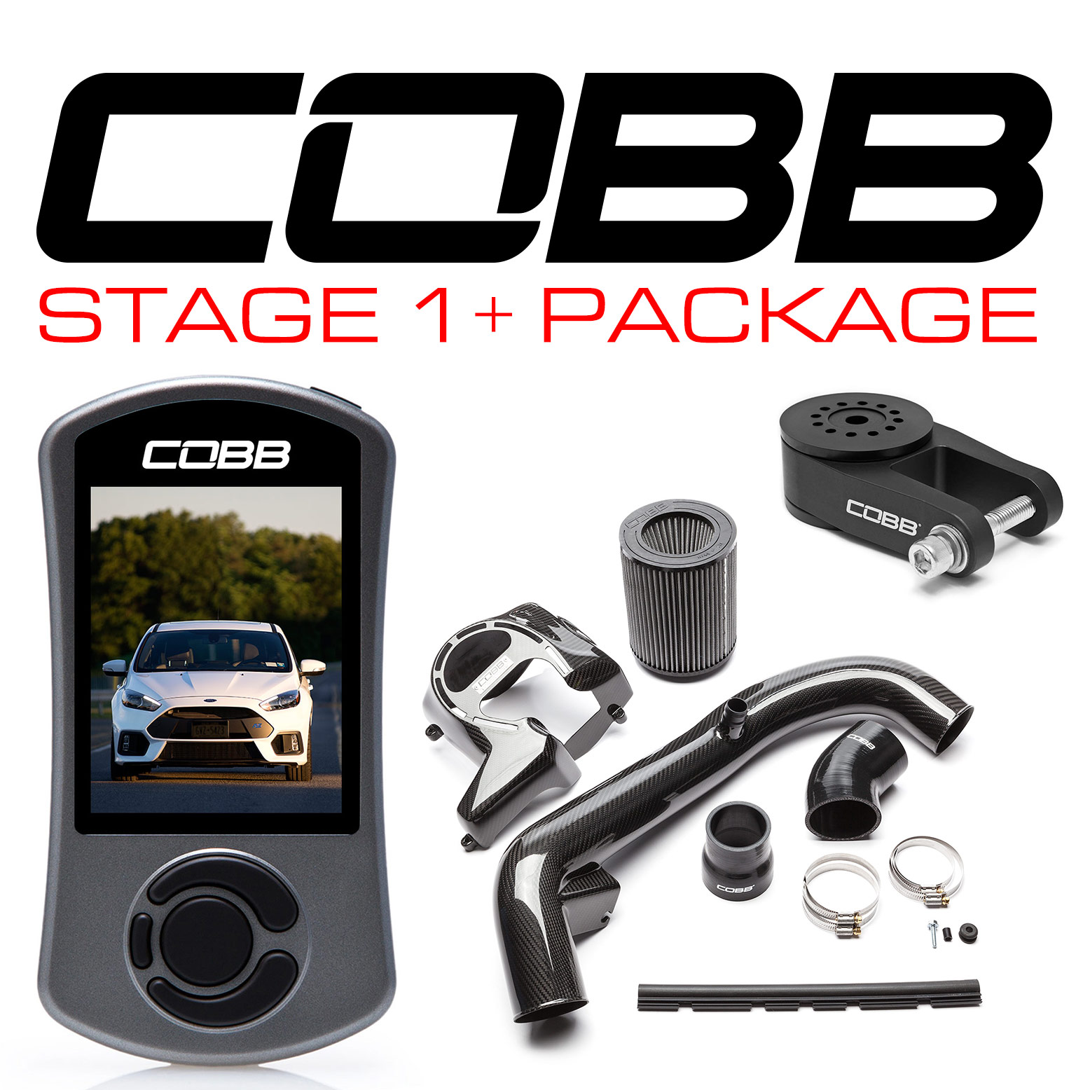 COBB  Ford Stage 1 plus  Carbon Fiber Power Package Focus RS 2016-