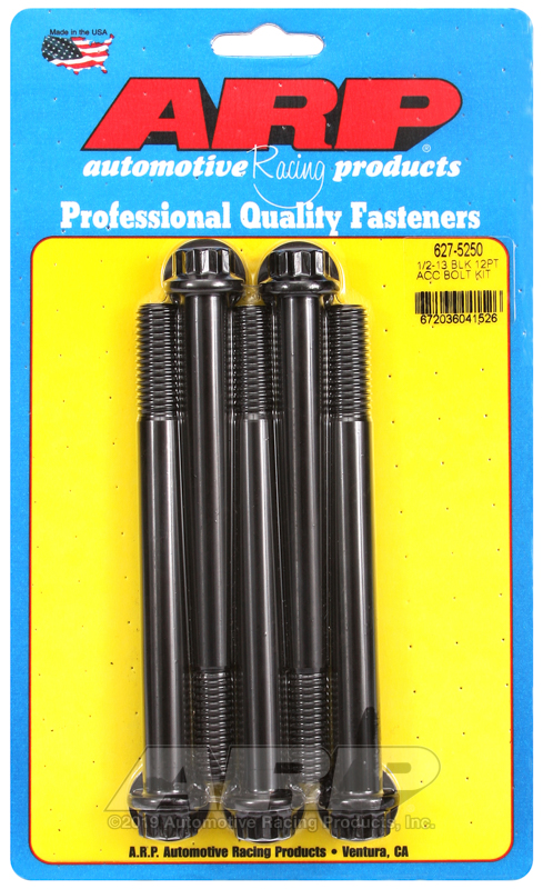 ARP 1/2-13 x 5.250 12pt black oxide bolts