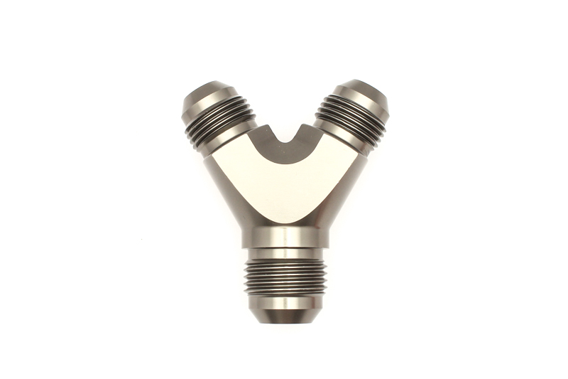 DW 8AN Male Flare  8AN Male Flare to 10AN Male Flare Y Bloc