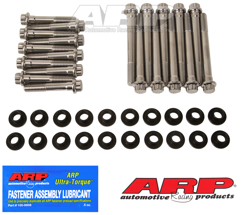 ARP SB Ford w/W heads SS 12pt head bolt kit