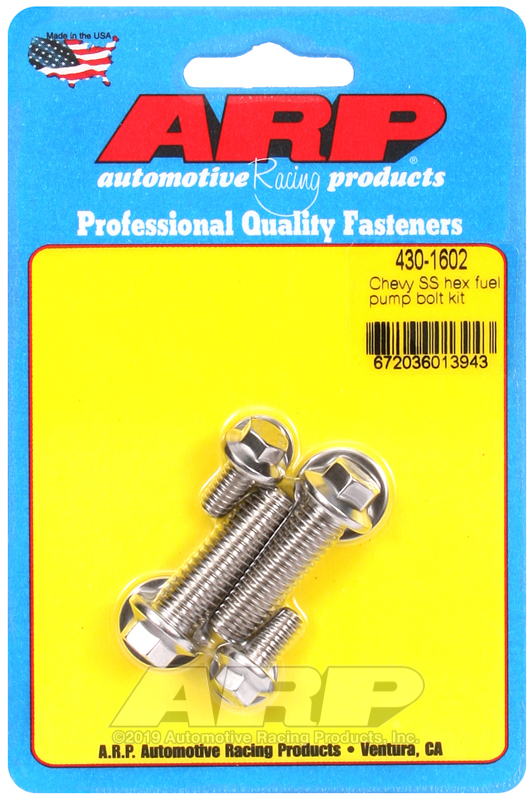 ARP Chevy SS hex fuel pump bolt kit
