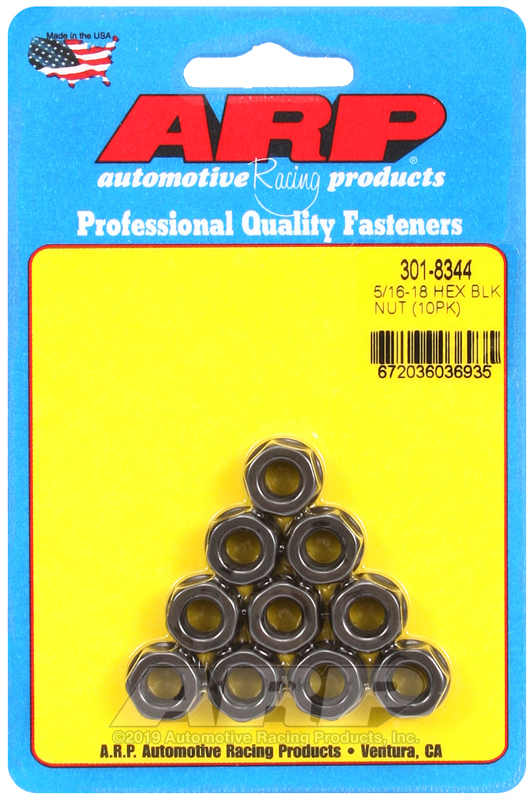 ARP 5/16-18 hex nut kit