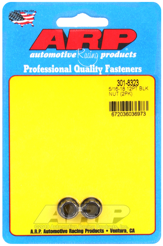 ARP 5/16-18 12pt nut kit