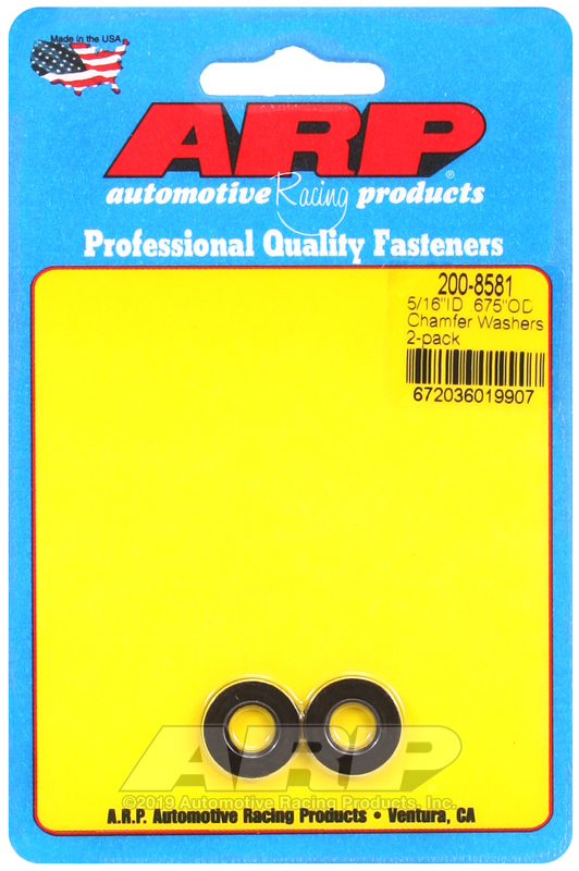 ARP 5/16 ID .675 OD chamfer washers