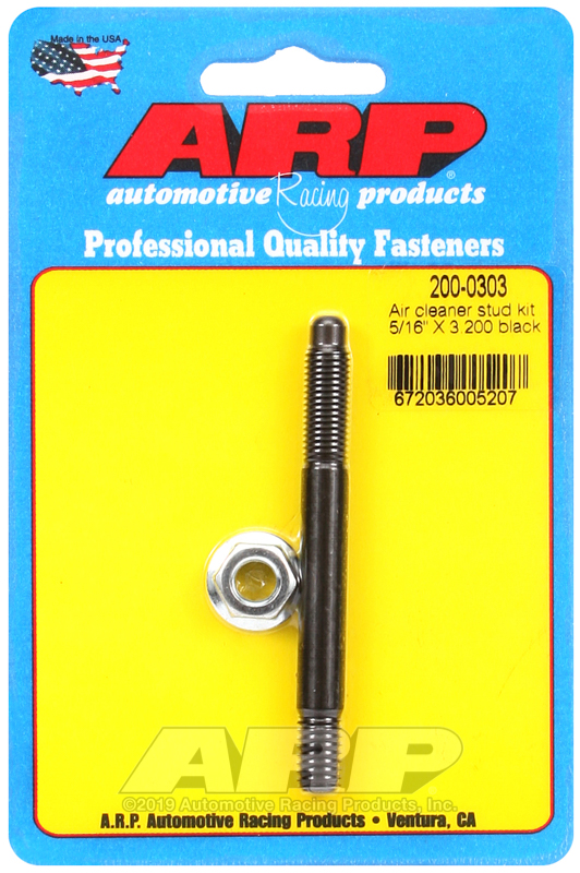 ARP 5/16 x 3.200 air cleaner stud kit