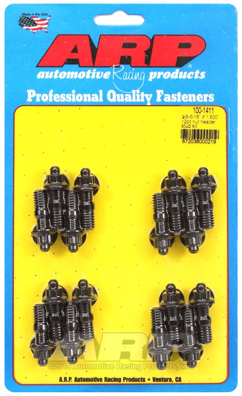 ARP 3/8-5/16 x 1.500 12pt header stud kit