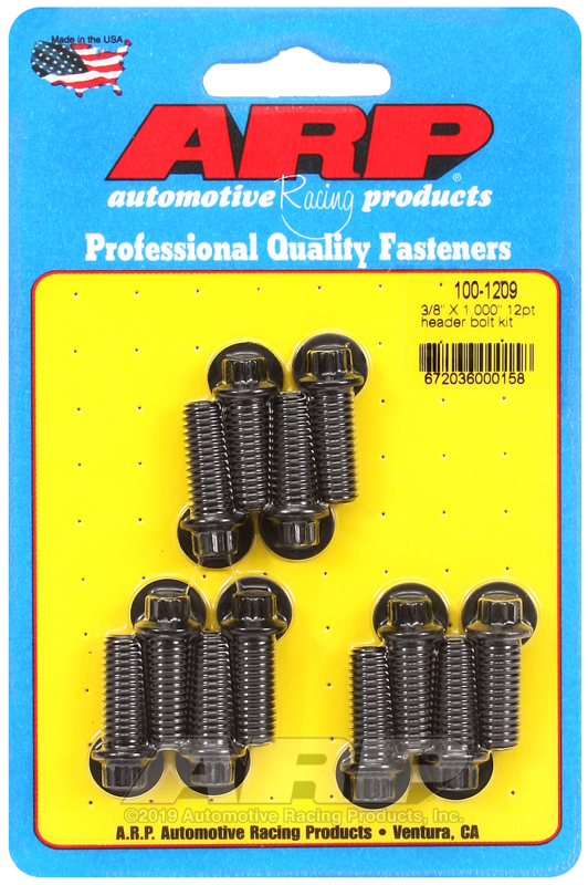 ARP 3/8 X 1.000 12pt header bolt kit