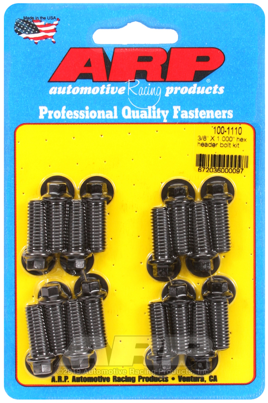 ARP 3/8 X 1.000 hex header bolt kit
