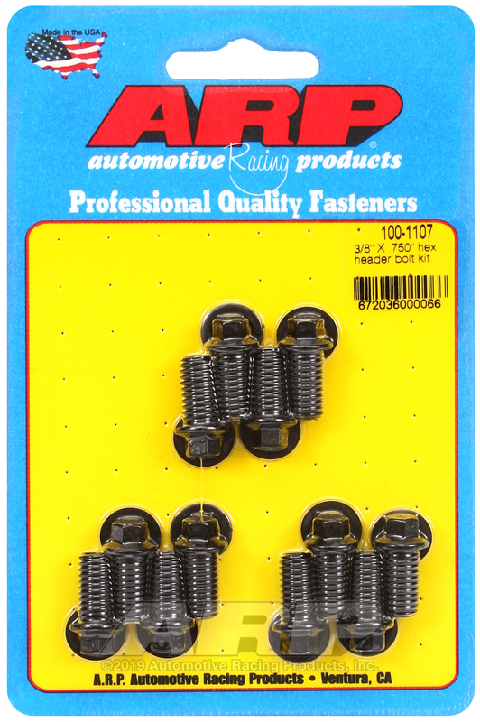 ARP 3/8 X .750 hex header bolt kit