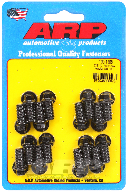 ARP 3/8 X .750 hex header bolt kit